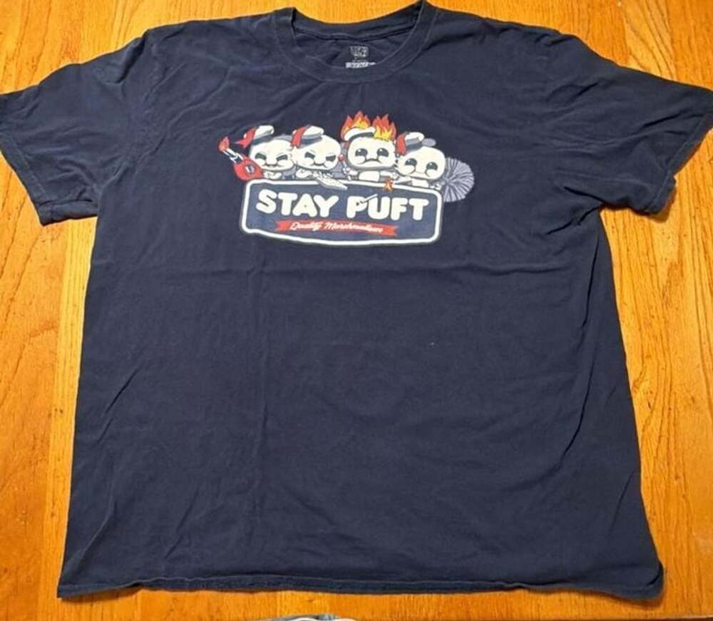 Funko Ghostbusters Stay Puft T-Shirt Size XL Blue